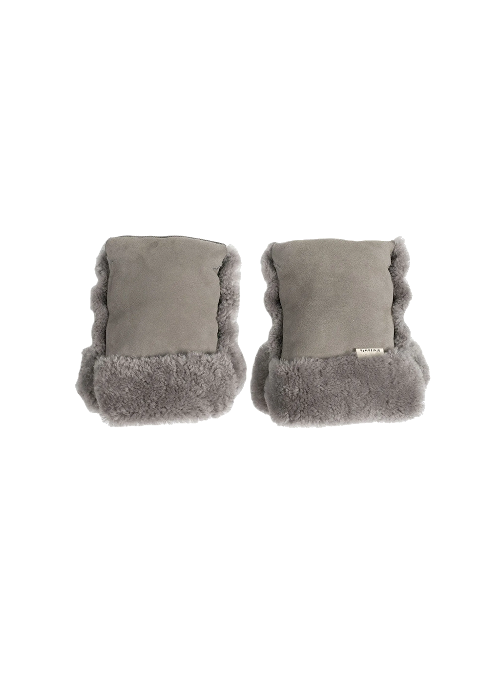 Muffs mit natürlicher Merinowolle ELEPHANT