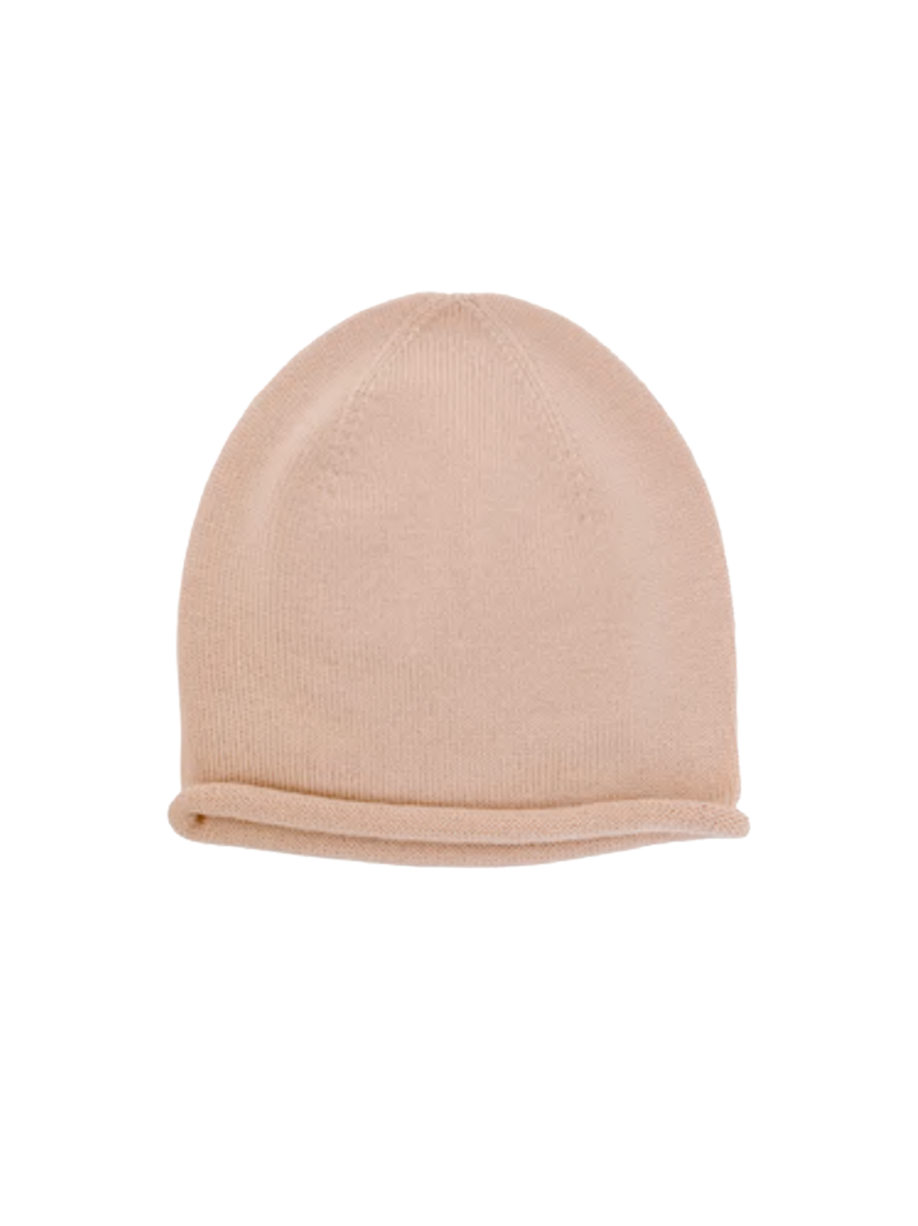 Cienka czapka z wełny merino Efa APRICOT