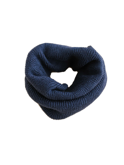 Scarf made of soft merino wool Gigi BLUE
