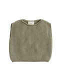 Baby merino Harvey vest ARTICHOKE