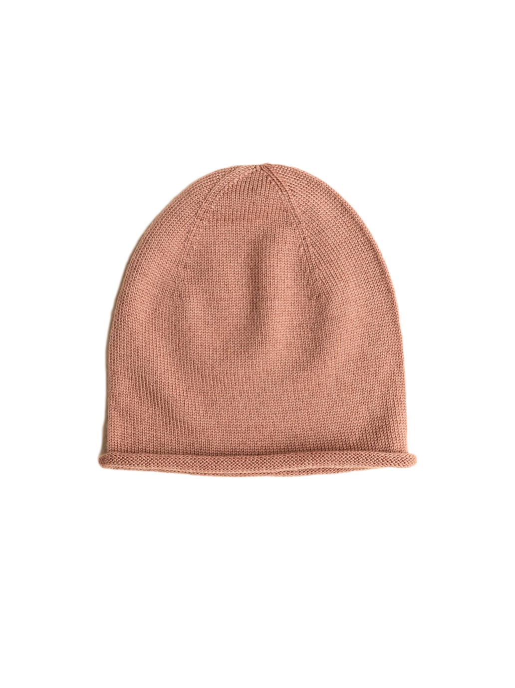 Cappello Efa Beanie sottile in lana merino per tutto l'anno TERRACOTTA