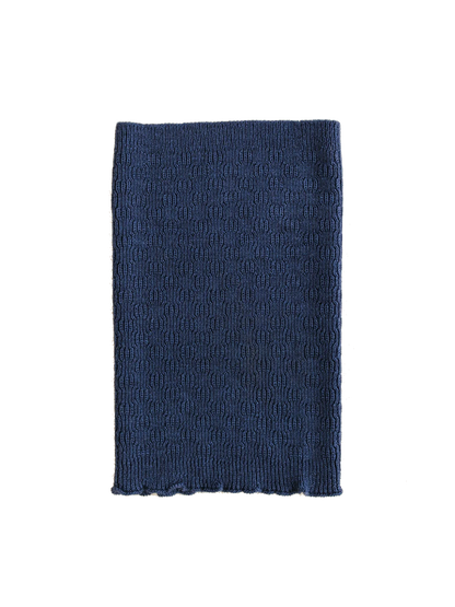 Scarf made of soft merino wool Gigi BLUE