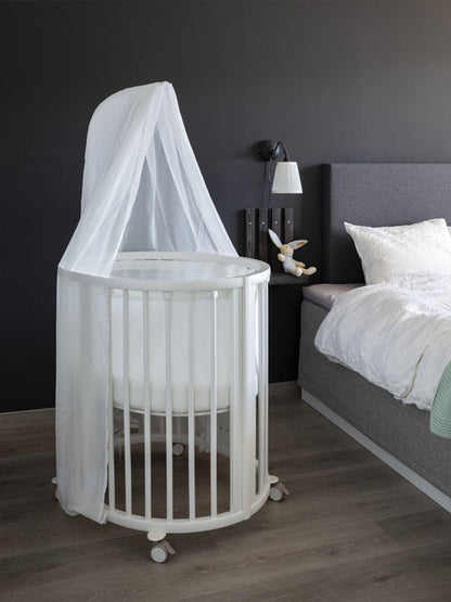Łóżeczko rosnące z dzieckiem Sleepi Mini WHITE