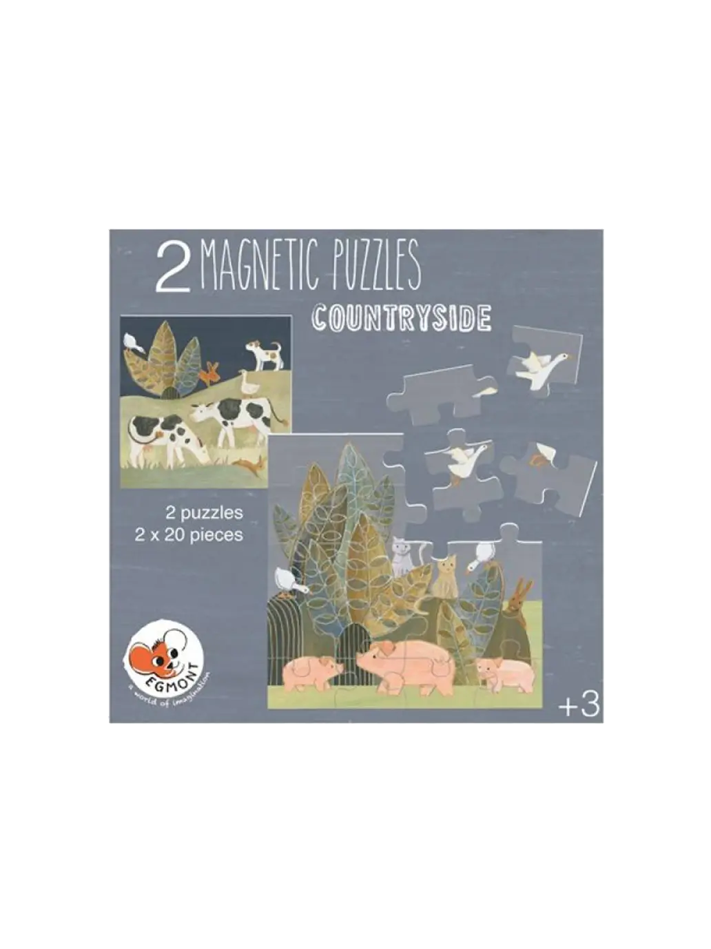 Puzzle magnetyczne Egmont Toys BEBE Concept 