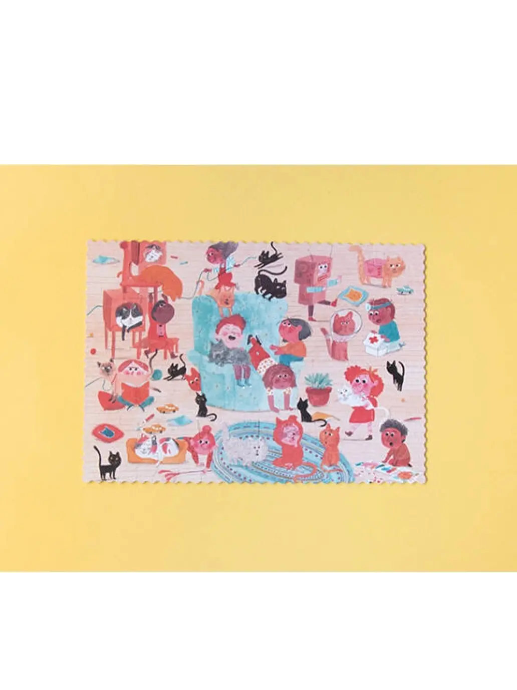 Puzzle kieszonkowe dla dzieci Cats & Dogs Londji BEBE Concept 