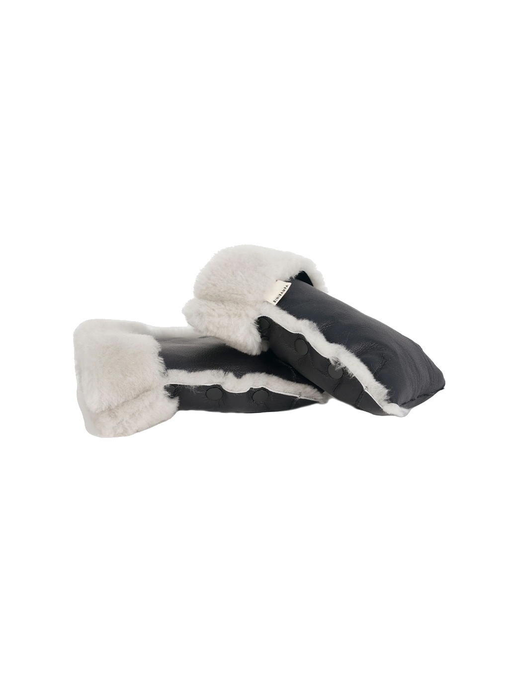Luksusowe mufki do wózka z naturalną wełną merino MOON