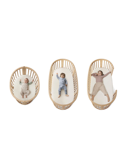 Łóżeczko rosnące z dzieckiem Sleepi Mini WHITE