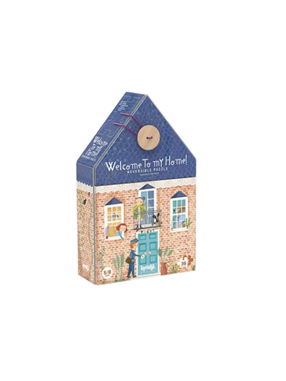 Dwustronne puzzle Welcome to my home Londji BEBE Concept 