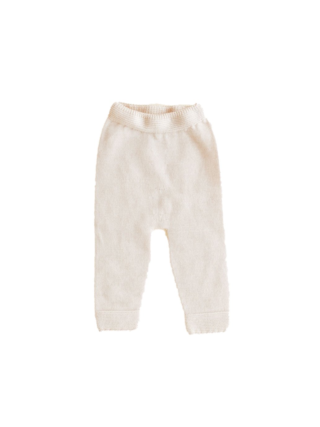 Nahtlose Hose aus Merinowolle Guido CREAM