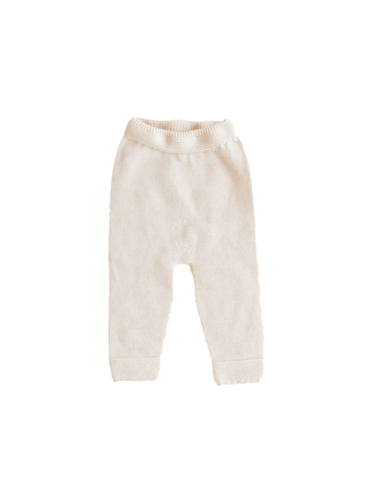 Guido seamless merino wool pants CREAM