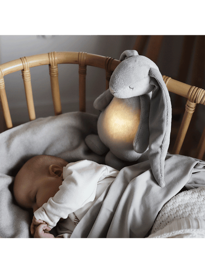 lapin bourdonnant avec une lampe de chevet SILVER