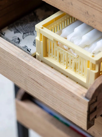 Skrzynka modułowa z recyclingu Made Crate BEBE Concept 