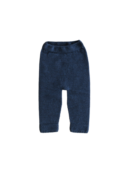 Guido seamless merino wool pants BLUE
