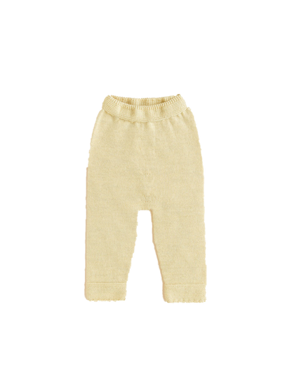 Guido seamless merino wool pants LIGHT YELLOW