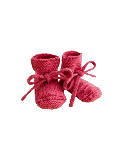 soft merino wool booties LOLLIPOP