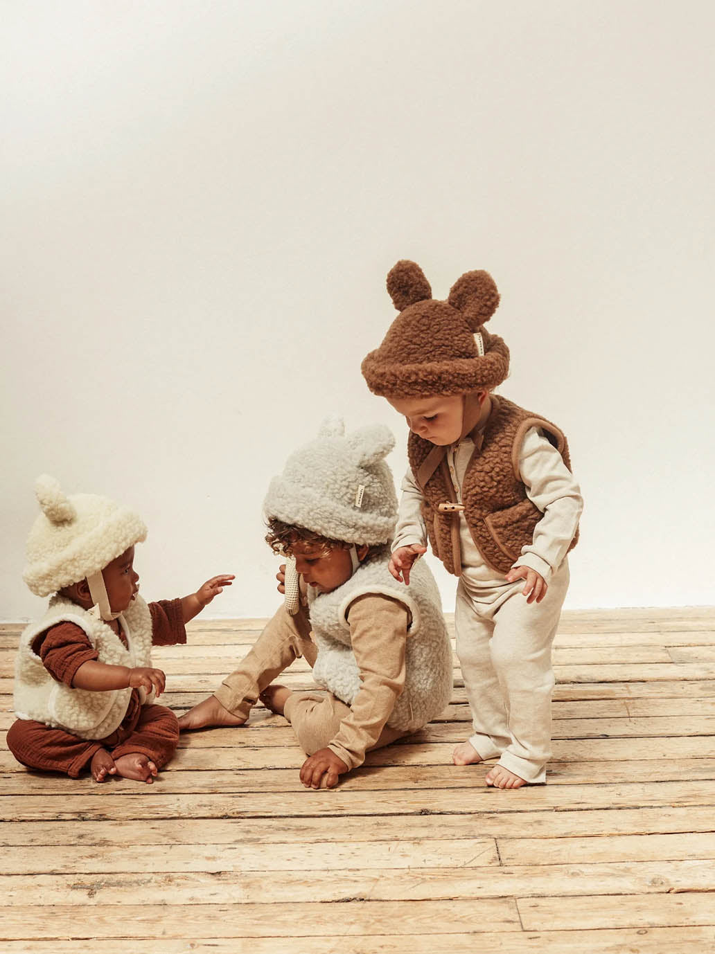 Ciepła czapka merino Teddy hat BRUNO