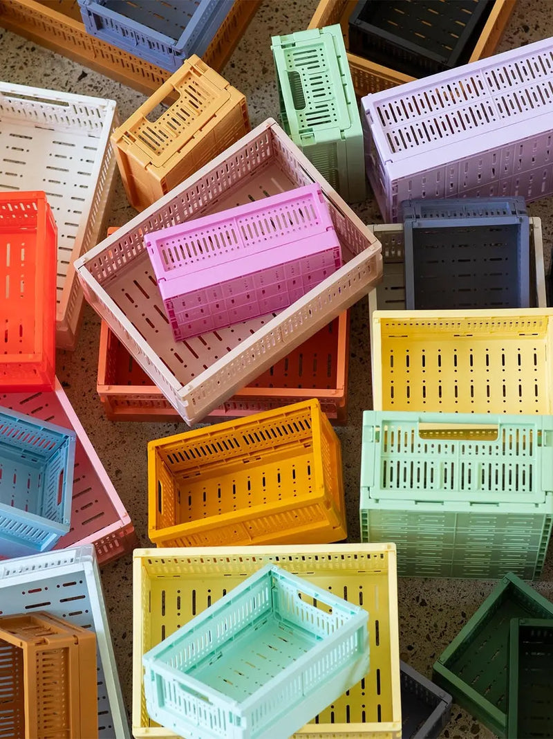 Skrzynka modułowa z recyclingu Made Crate BEBE Concept 