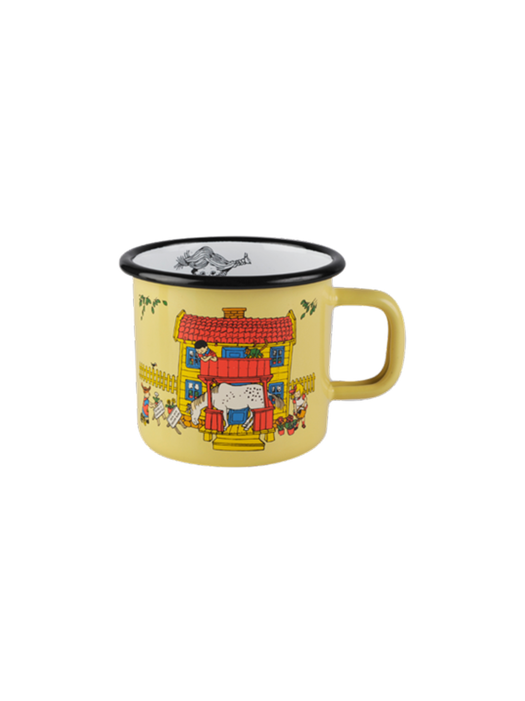 Taza retro esmaltada Pippi 3,7 dl PIPPI'S VILLA