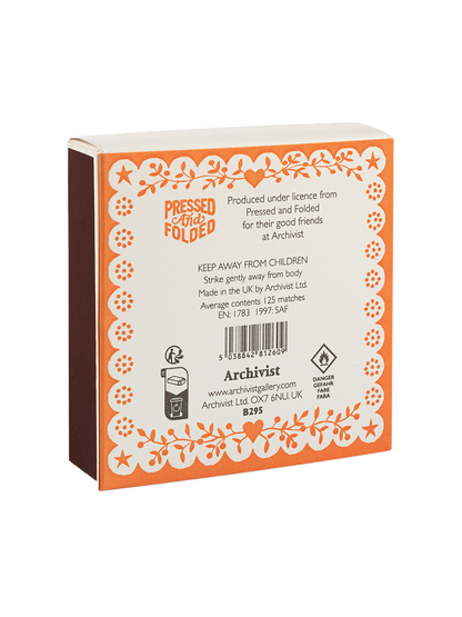Cerillas de lujo en una caja decorativa BRIGHT SPARK