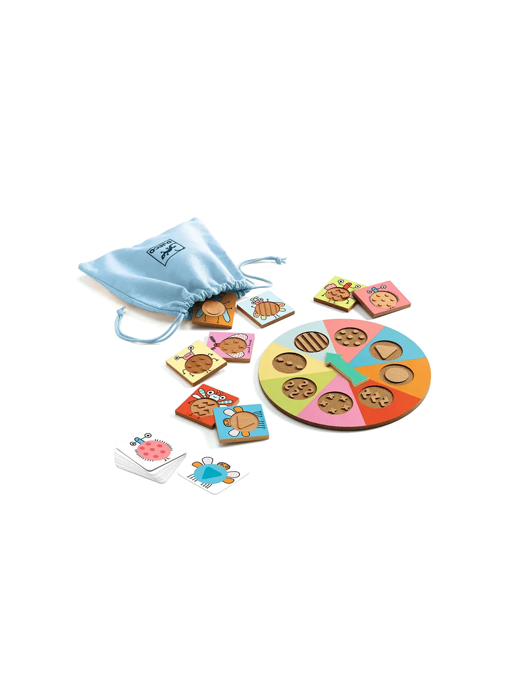 Gra edukacyjna Tactil-Bzzz Djeco BEBE Concept 