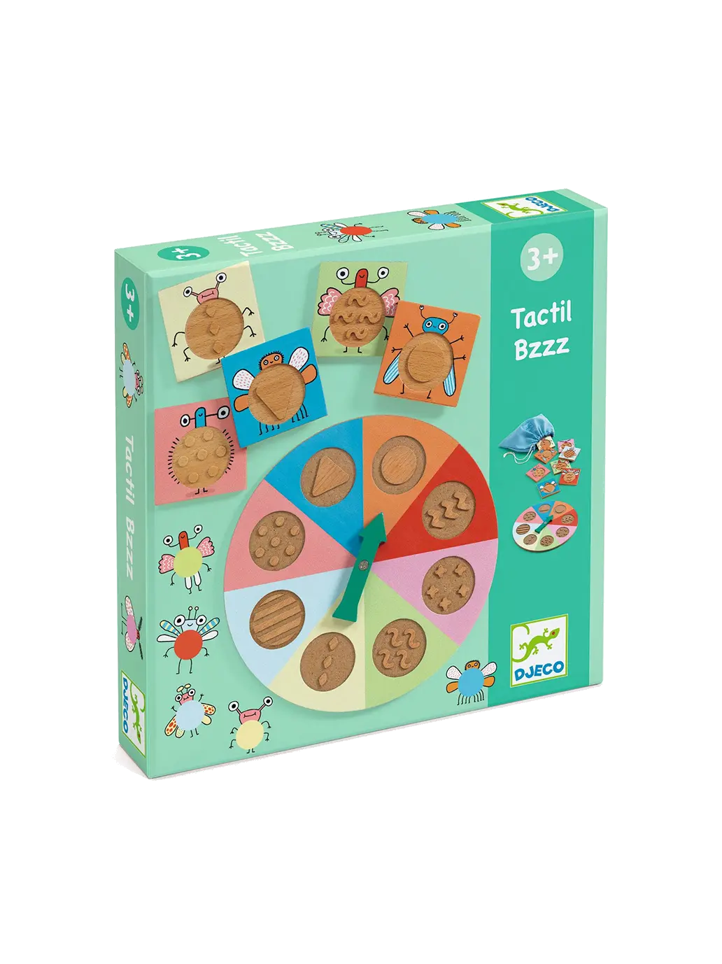 Gra edukacyjna Tactil-Bzzz Djeco BEBE Concept 