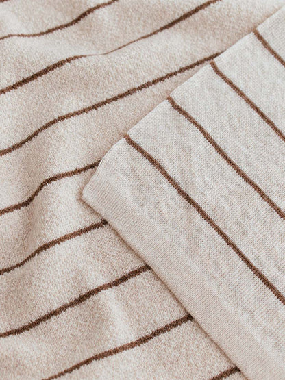 Kocyk merino Harry MOCHA