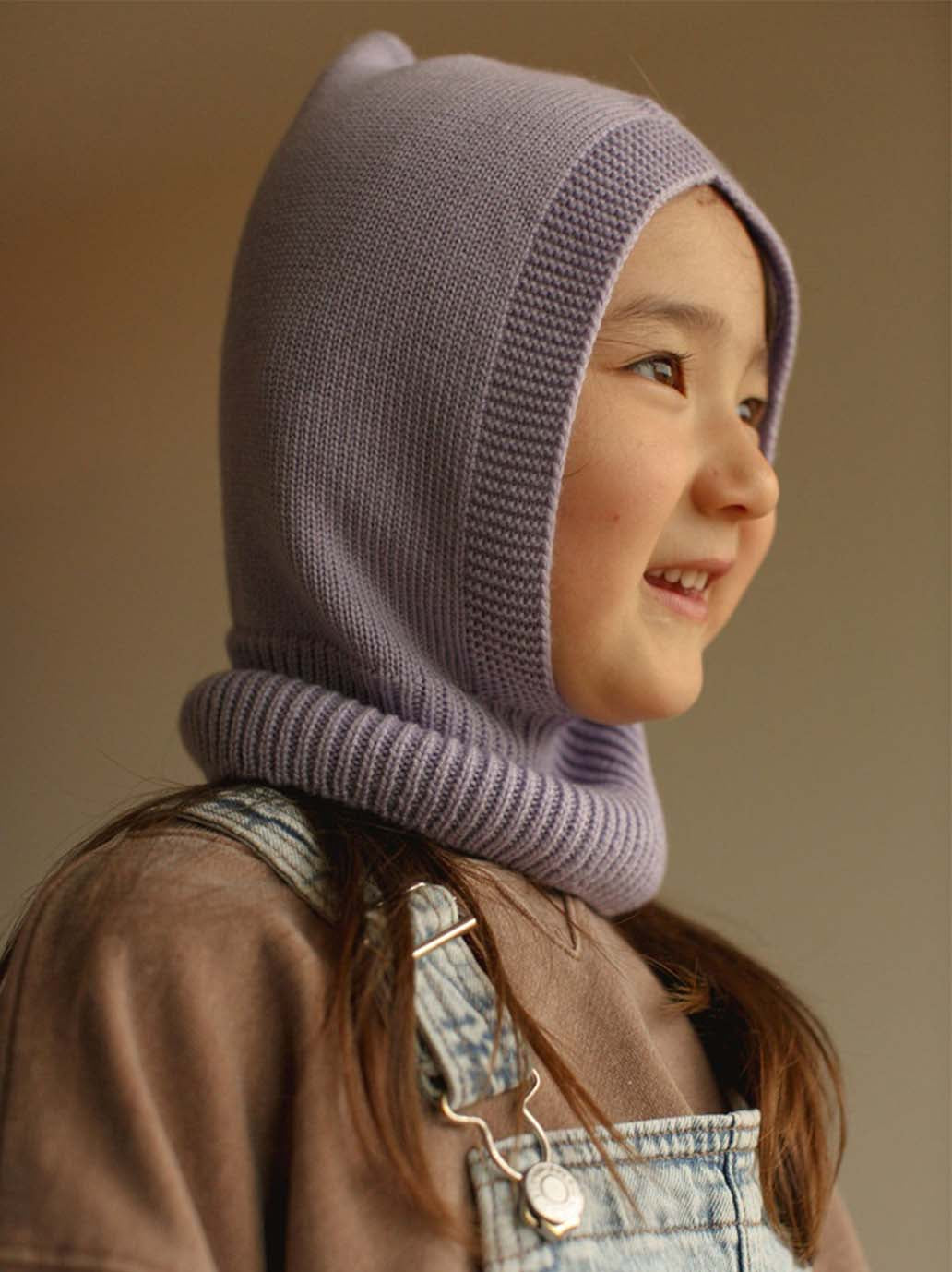 Kukla z merino vlny LILAC
