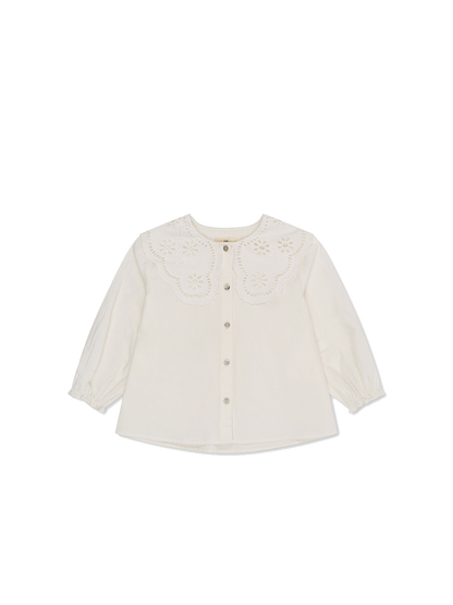 Rilo košile s límečkem OPTIC WHITE