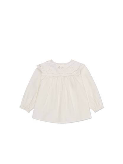Rilo košile s límečkem OPTIC WHITE