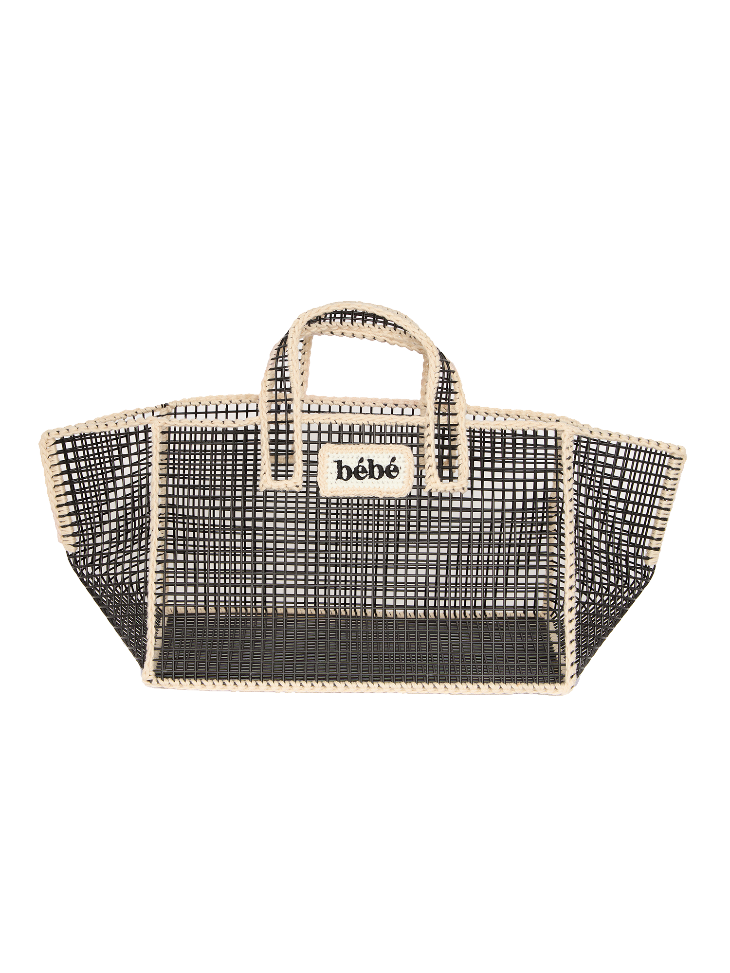 BÉBÉ Limited Candy Basket Black Ecru bébé concept BÉBÉ Concept 