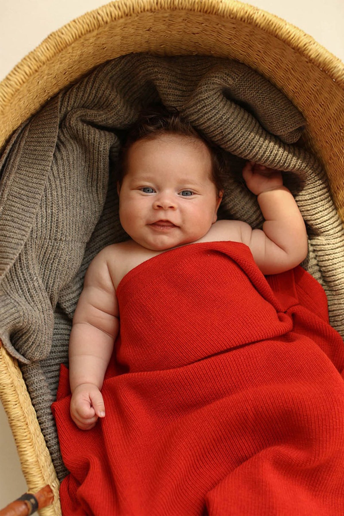 Kocyk merino Felix RED