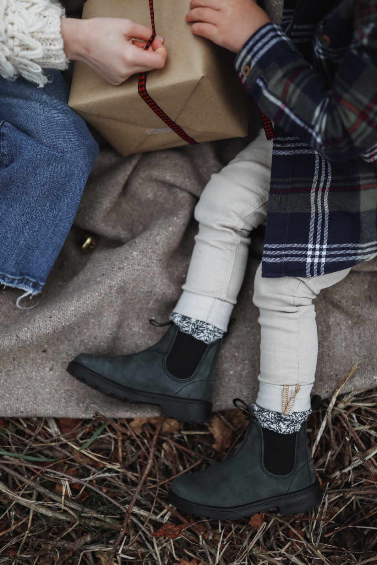 Sztyblety dziecięce Blundstone 1325 Black BLACK