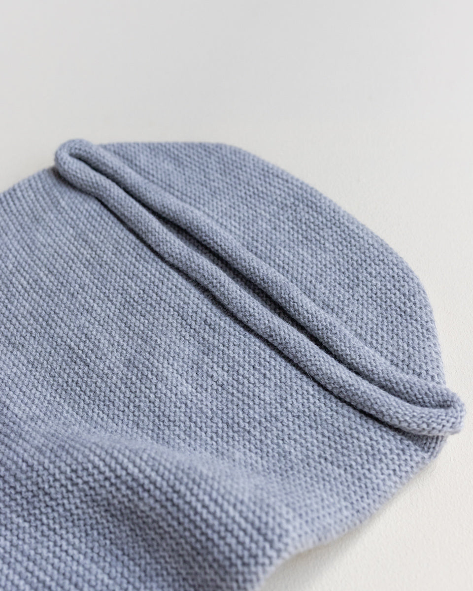 Kokon niemowlęcy z wełny merino GREY