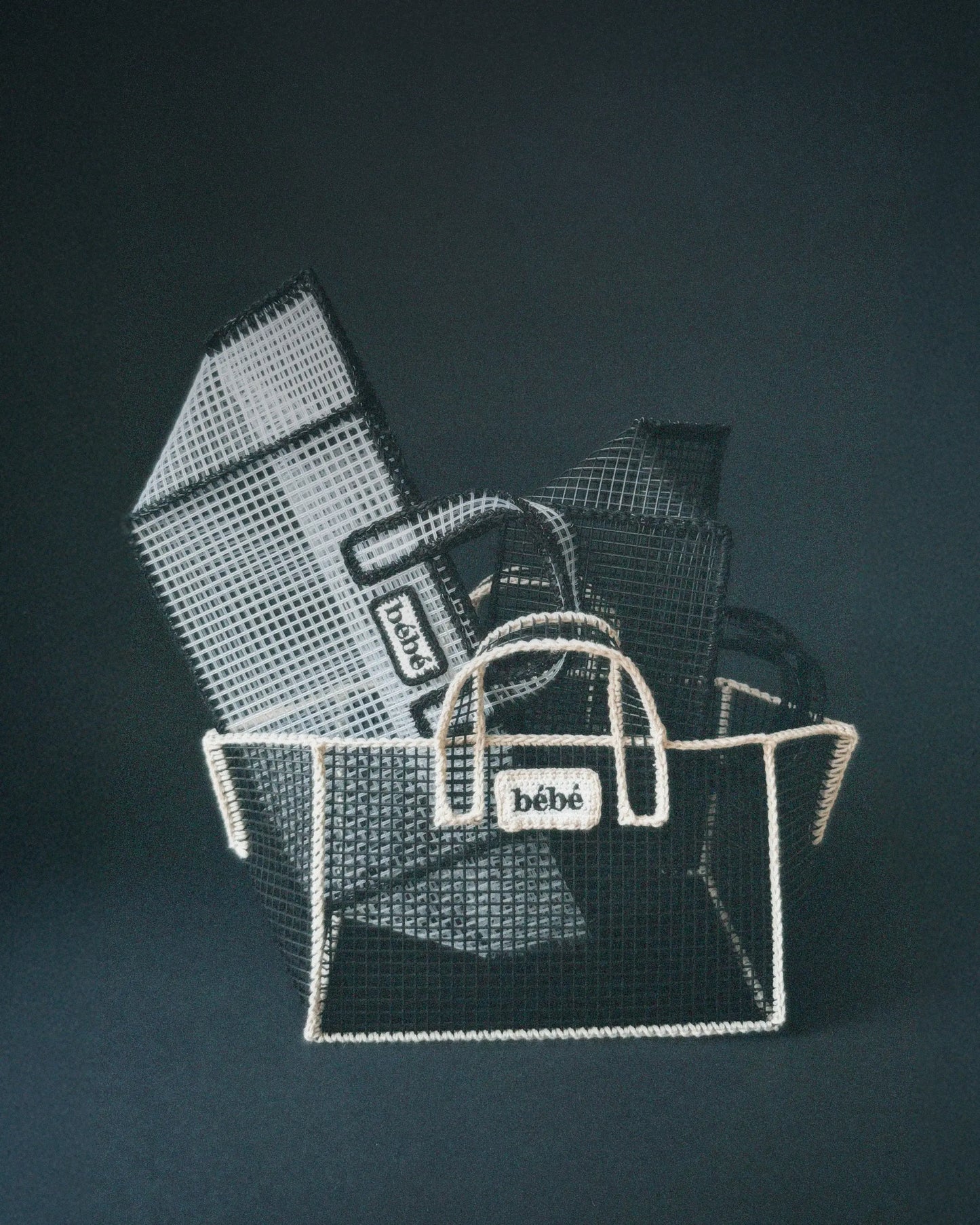 BÉBÉ Limited Candy Basket Black bébé concept BÉBÉ Concept 