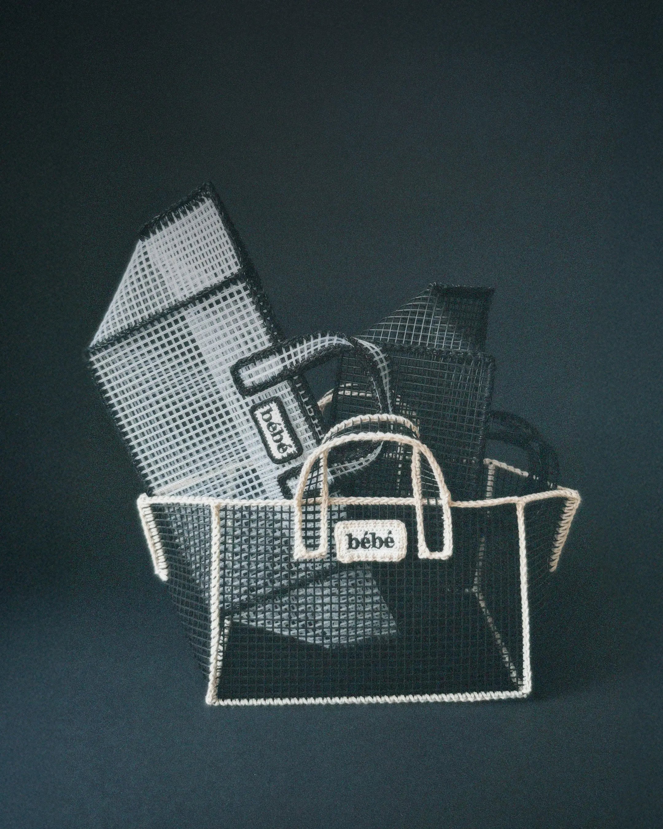 BÉBÉ Limited Candy Basket Black bébé concept BÉBÉ Concept 