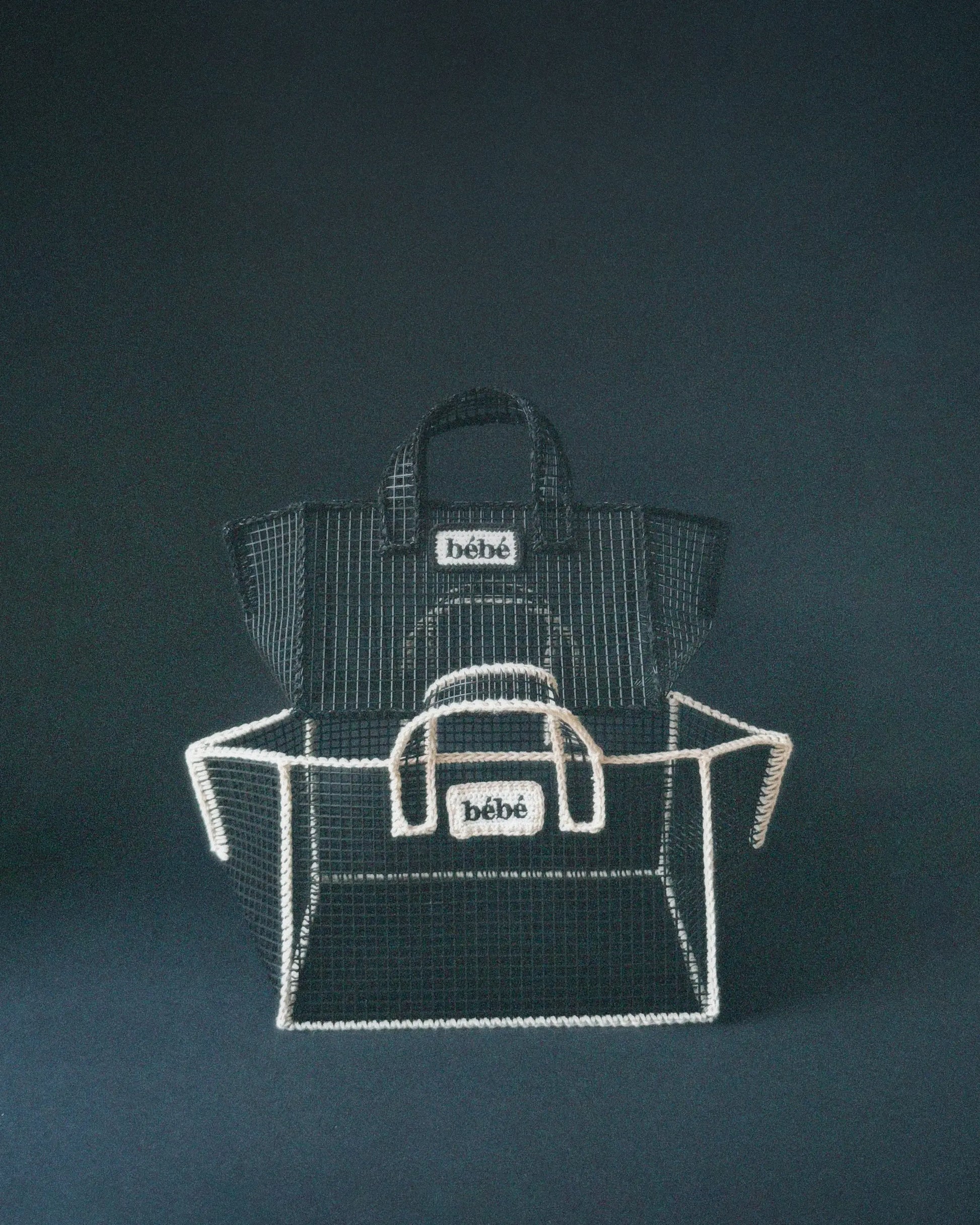 BÉBÉ Limited Candy Basket Black on Black bébé concept BÉBÉ Concept 