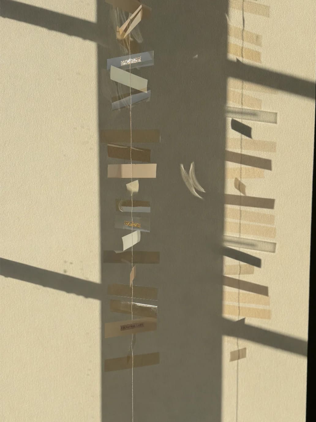 Dekoracyjny mobil odbijający światło