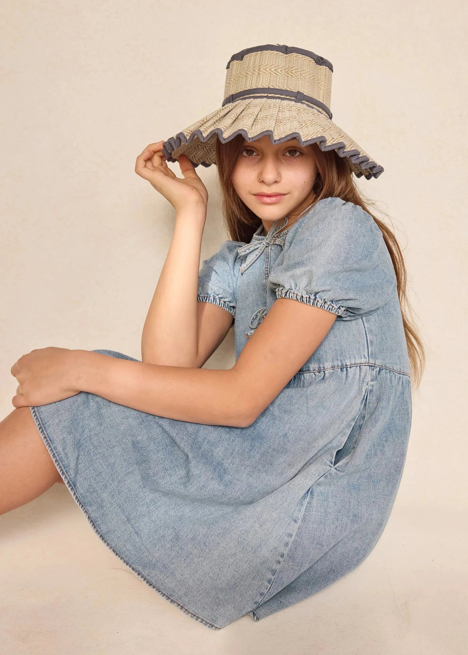 OUTLET Kapelusz Sydney Capri Child  | rozm. L bébé concept BÉBÉ Concept 