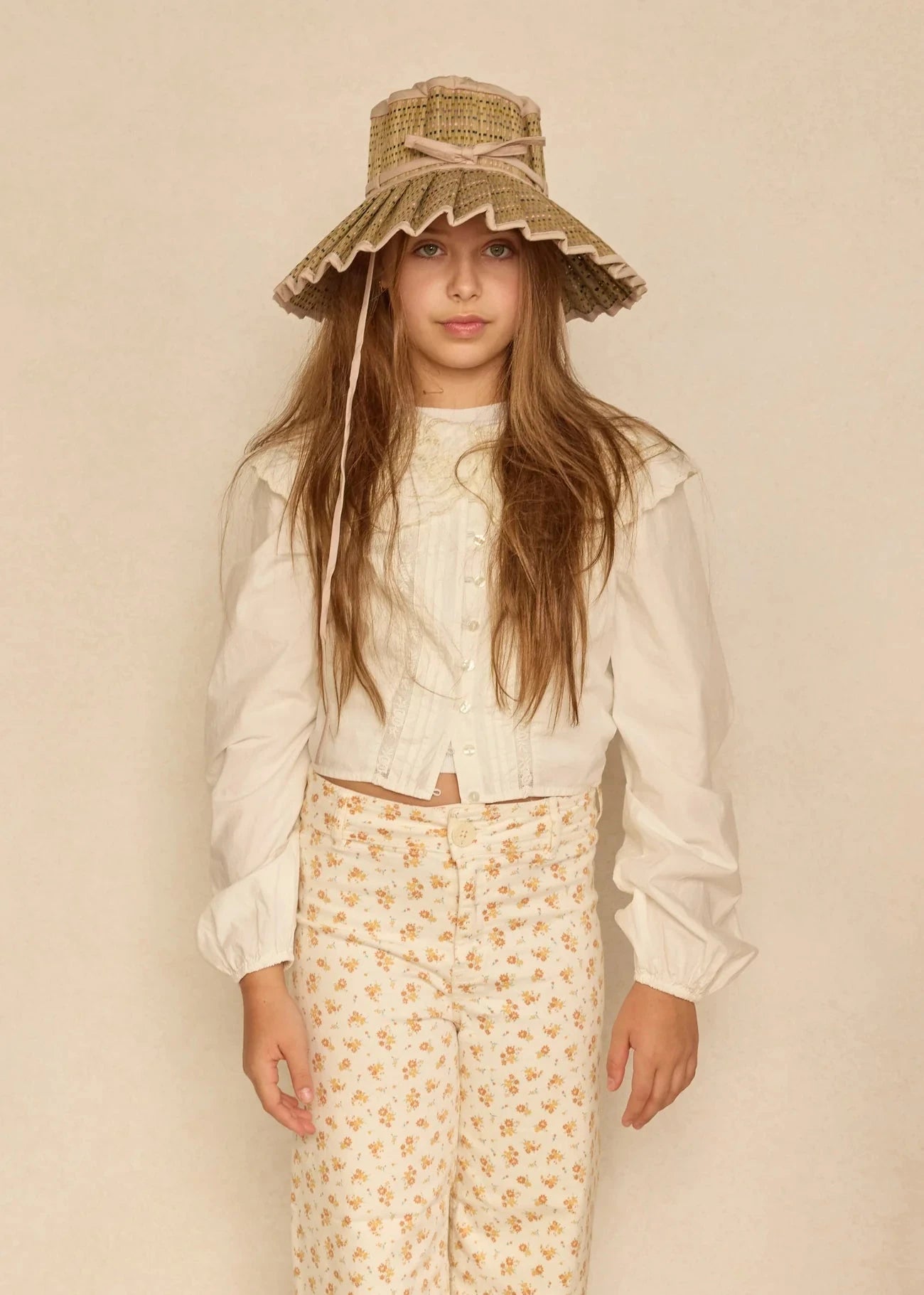 OUTLET Kapelusz Saint Batrhes Capri Child  | rozm. S bébé concept BÉBÉ Concept 