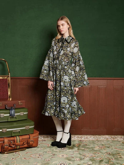 OUTLET Sukienka Midi Chaled Floral XS bébé concept BÉBÉ Concept 