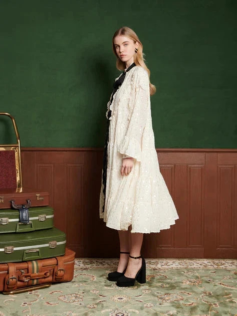 OUTLET Sukienka Midi Chandelier Chiffon S bébé concept BÉBÉ Concept 