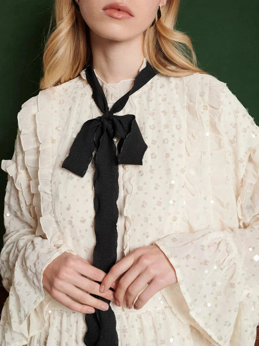 OUTLET Sukienka Midi Chandelier Chiffon S bébé concept BÉBÉ Concept 