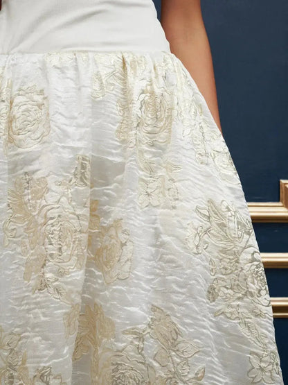 OUTLET Sukienka Midi Sophia Jacquard S bébé concept BÉBÉ Concept 