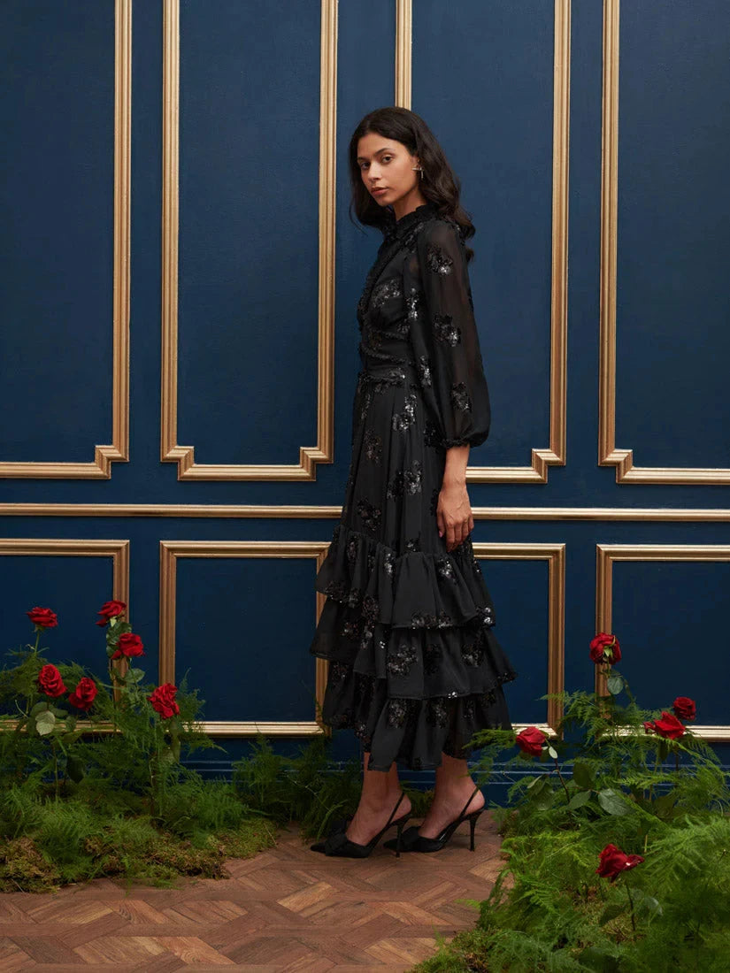 OUTLET Sukienka Maxi Gala Flower M bébé concept BÉBÉ Concept 