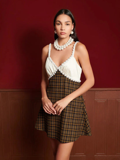 OUTLET Sukienka Mini Vienna Check M bébé concept BÉBÉ Concept 