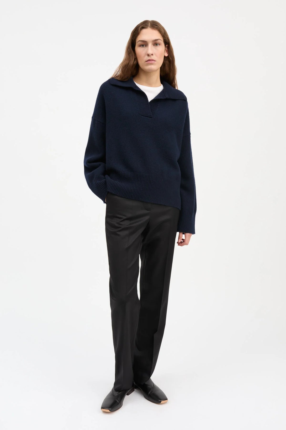 Dean V-neck Merino Jumper