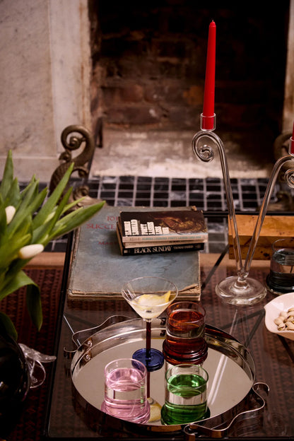 Spiral Candleholder DOUBLE STEM
