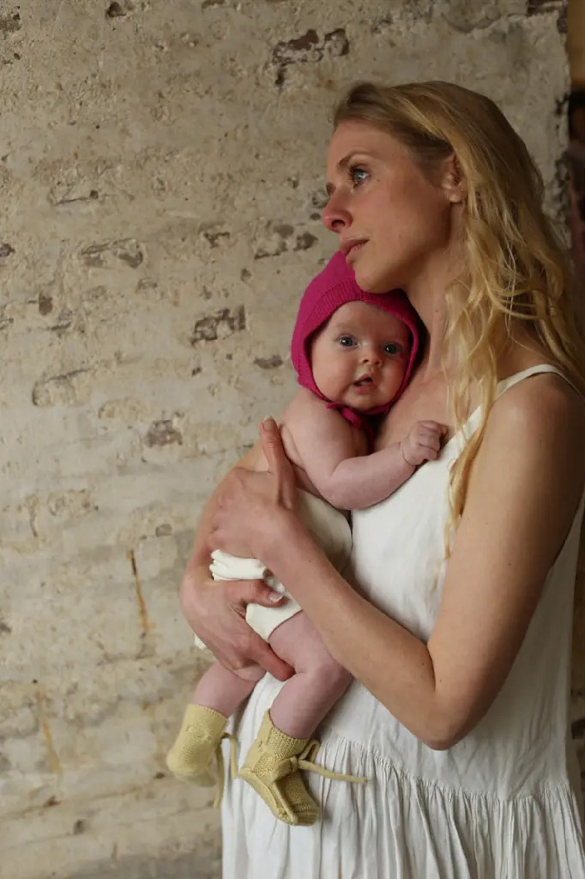 Czapeczka niemowlęca z wełny merino Pixie Bonnet Isidor