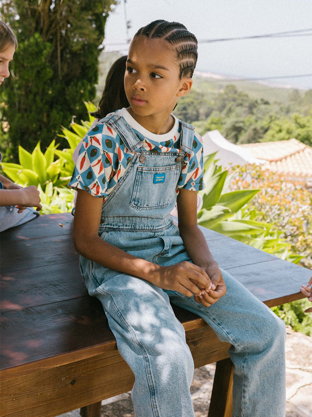 Ogrodniczki dla dzieci DENIM