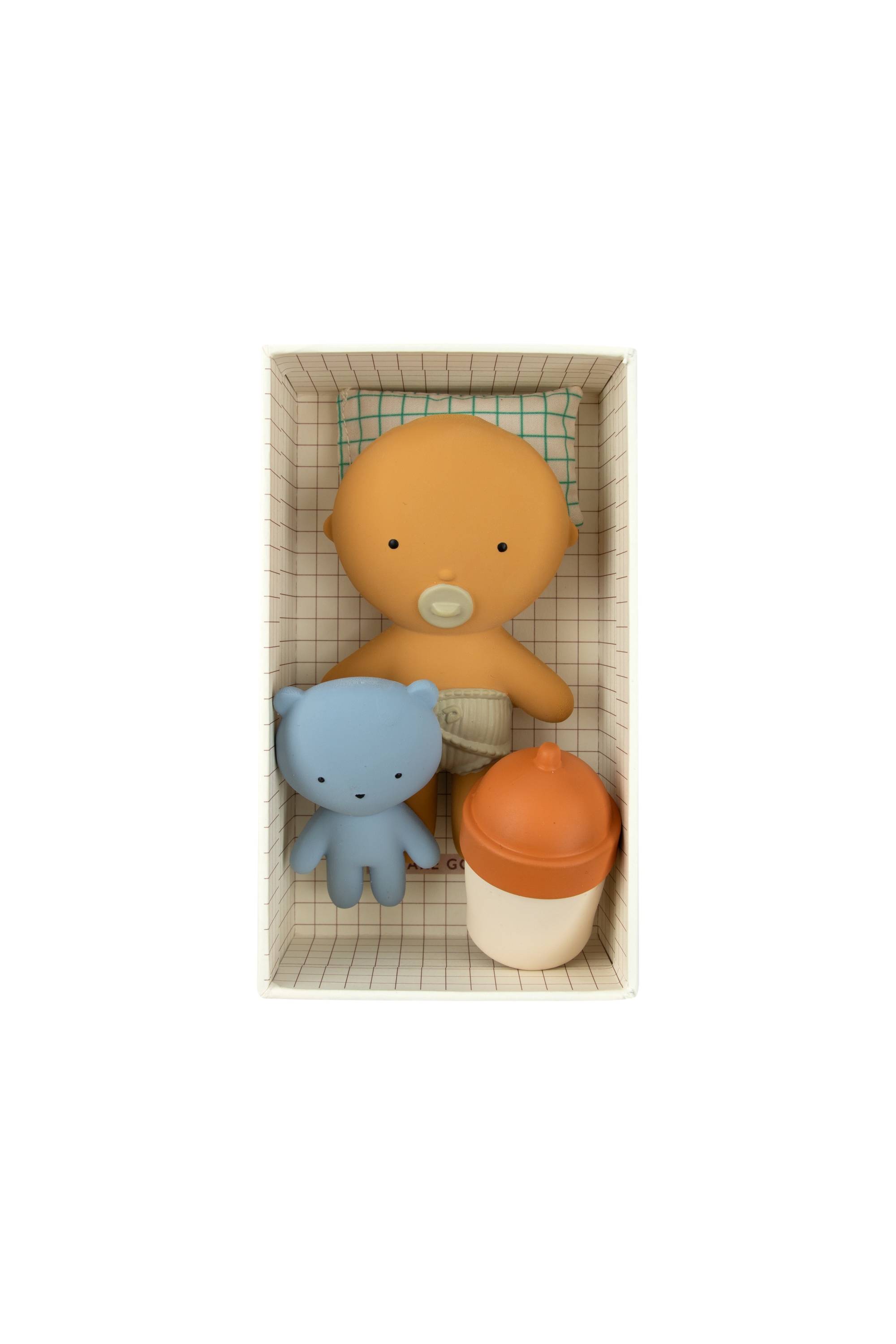 Miniaturowy zestaw z laleczką Gommu Pocket PEACH